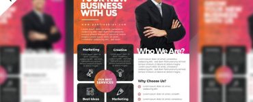 Multipurpose Corporate Flyer Template PSD