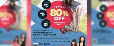 Summer Sale Flyer Template PSD