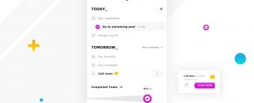 To Do List App UI PSD