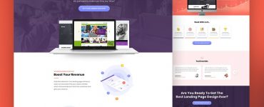 Web Design Company Website Template