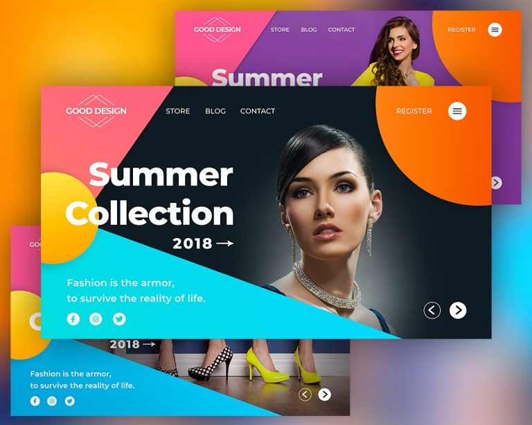 Fashion Header Banner Template PSD – Download PSD