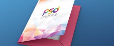 Folder Mockup Free PSD