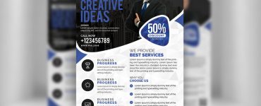 Free Corporate Business Flyer PSD