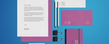 Office Stationery Branding Mockup PSD