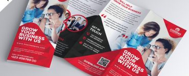 Business Tri-fold Brochure Template