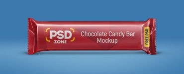 Free Candy Bar Mockup PSD