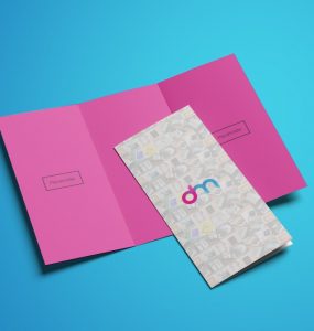 Tri-fold Brochure Mockup PSD