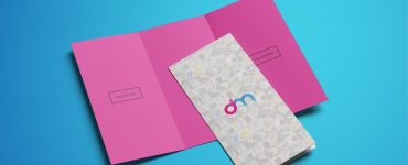 Tri-fold Brochure Mockup PSD