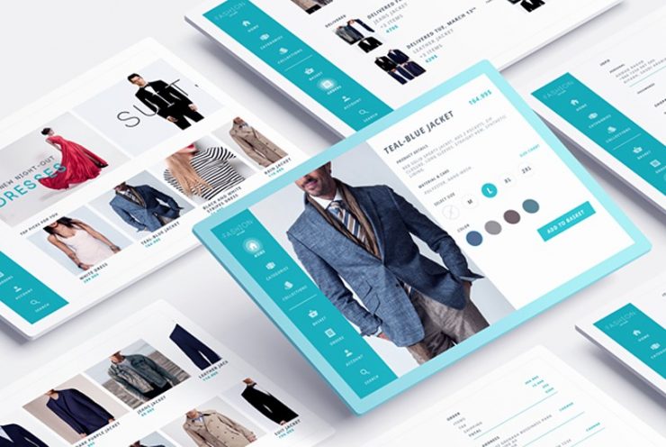 eCommerce Store Website PSD Templates