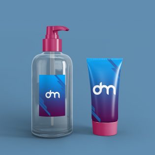 Free Cosmetic Product Packaging Mockup