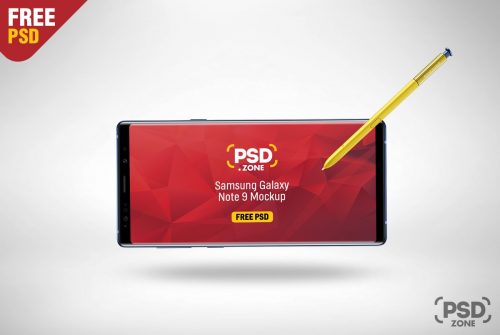 Download Free Samsung Galaxy Note 9 Mockup - Download PSD