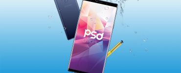 Galaxy Note 9 Mockup PSD