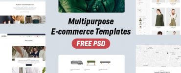 Multipurpose E-commerce Template PSD