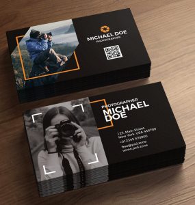 Photographer Business Card Template