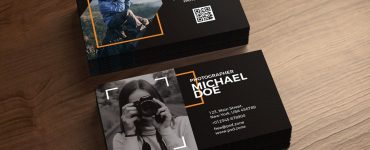 Photographer Business Card Template