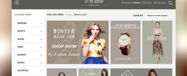 E-Commerce Website PSD Template