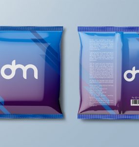 Foil Snack Packaging Mockup PSD