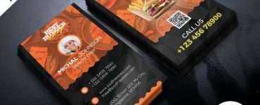 Free Restaurant Business Card Template