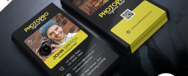 Photographer Business Card Design Template