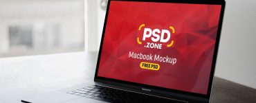 Space Gray Macbook Pro Mockup