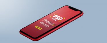 iPhone Xr Mockup PSD