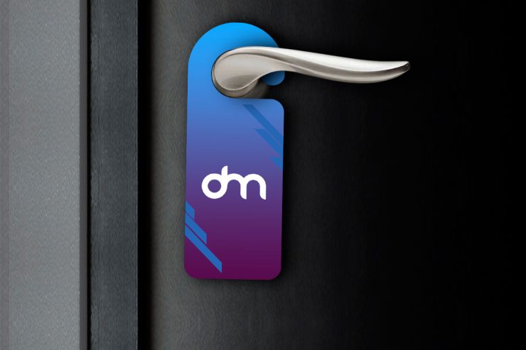 Download Free Door Hanger Mockup - Download PSD