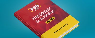 Free Hardcover Book Mockup