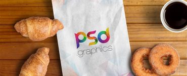 Free Paper Bag Mockup