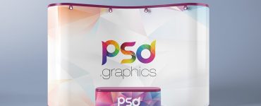 Trade Show Booth Mockup PSD