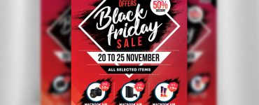 Black Friday Sale Flyer Template