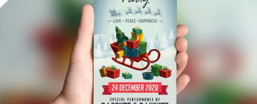 Christmas Party DL Flyer Template