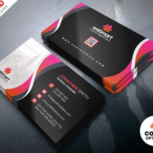 Creative Agency Business Card Design Template