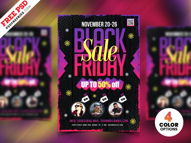 Free Black Friday Sale Flyer Template