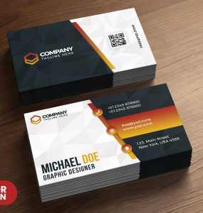 Free Business Card Design Template