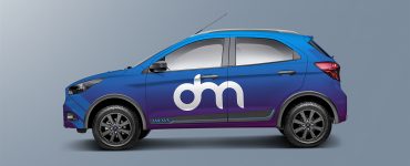 Hatchback Car Wrap Mockup
