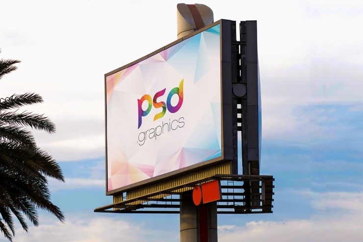 City Billboard Mockup PSD