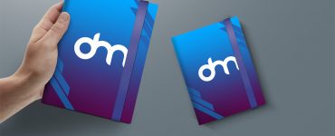 A4 Notebook Cover Mockup Template