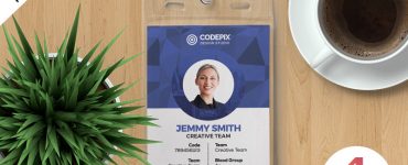 Corporate Office ID Card Template