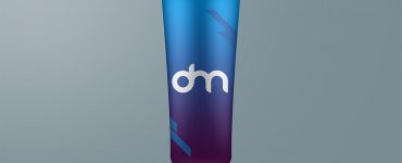 Free Cosmetic Tube Branding Mockup PSD
