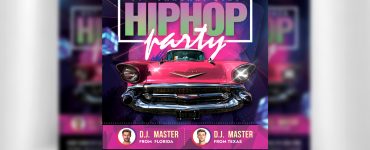Hip-Hop Party Flyer Template