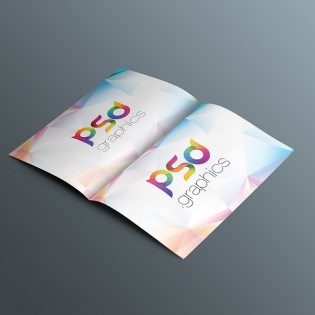 Free Brochure Mockup PSD Template