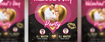 Free Valentines Day Party Flyer Template