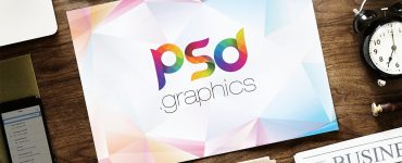 Landscape A4 Paper Mockup PSD