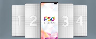 Free Galaxy S10 Plus Mockup Template
