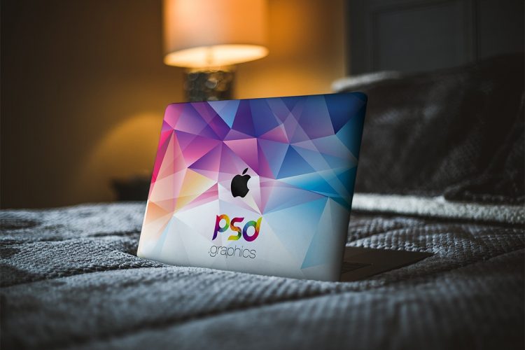 Download Free Macbook Pro Laptop Skin Mockup - Download PSD