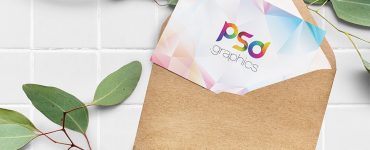 Free Postcard PSD Mockup