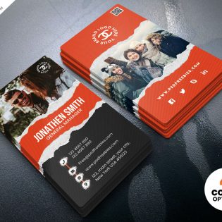 Fashion Store Business Card Template