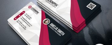 Multicolor Business Card Template PSD