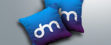 Square Pillow Mockup Template PSD