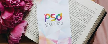 Beautiful Postcard Mockup PSD